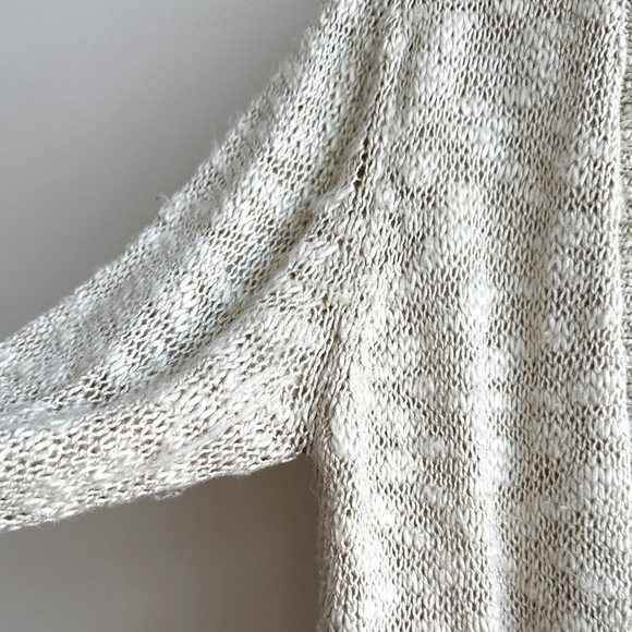 Wet Seal Open Front Long Knit Cardigan, Tan, Size Medium - Picture 5 of 16